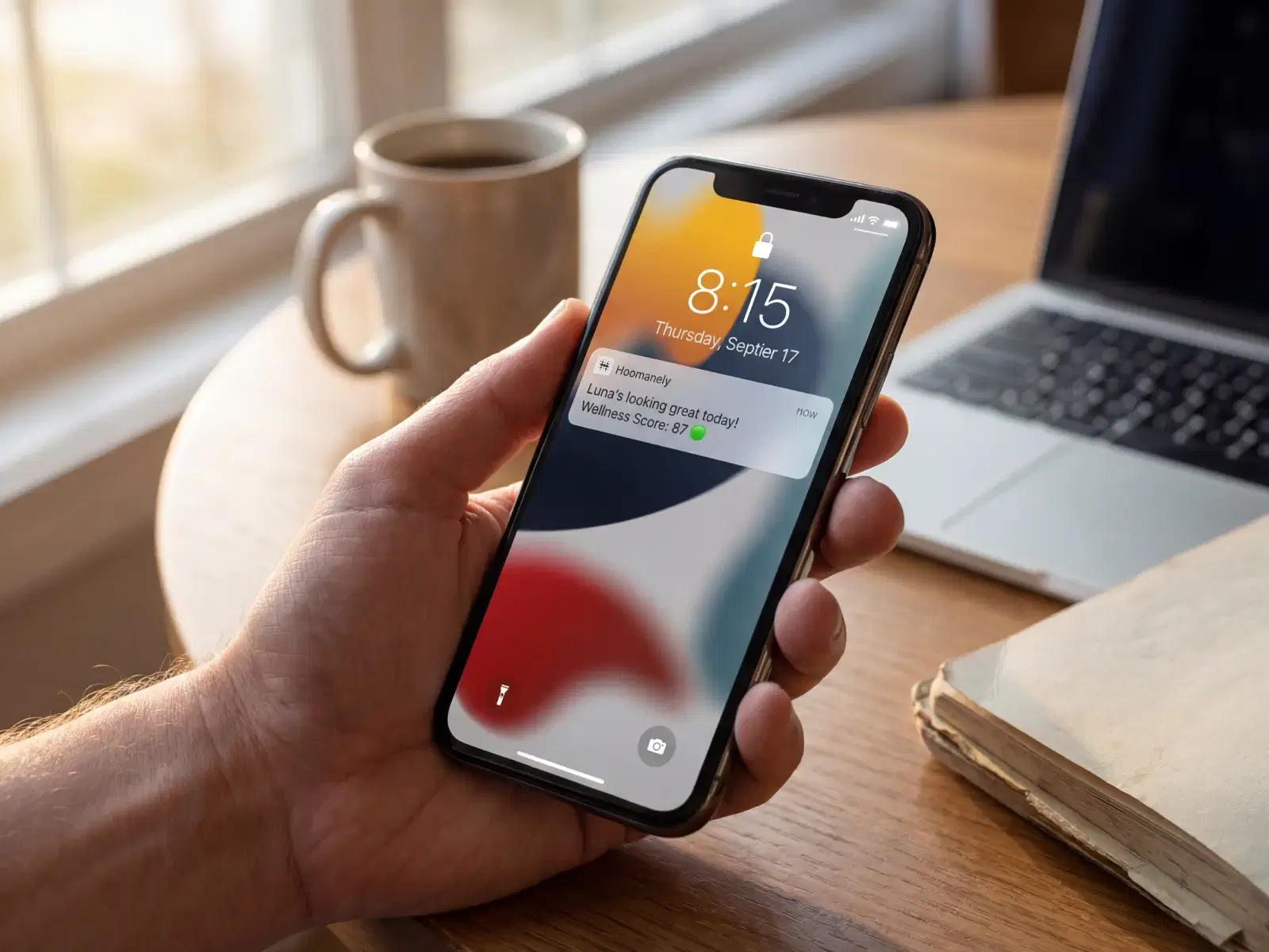 Peace of mind notification